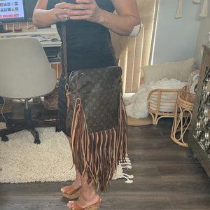 Louis Vuitton Vintage Boho Fringe
